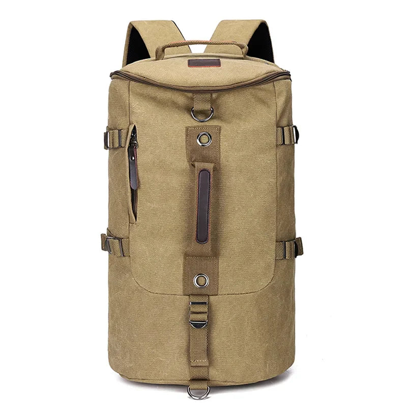 Large Capacity Canvas Travel Backpack – TrailHaven