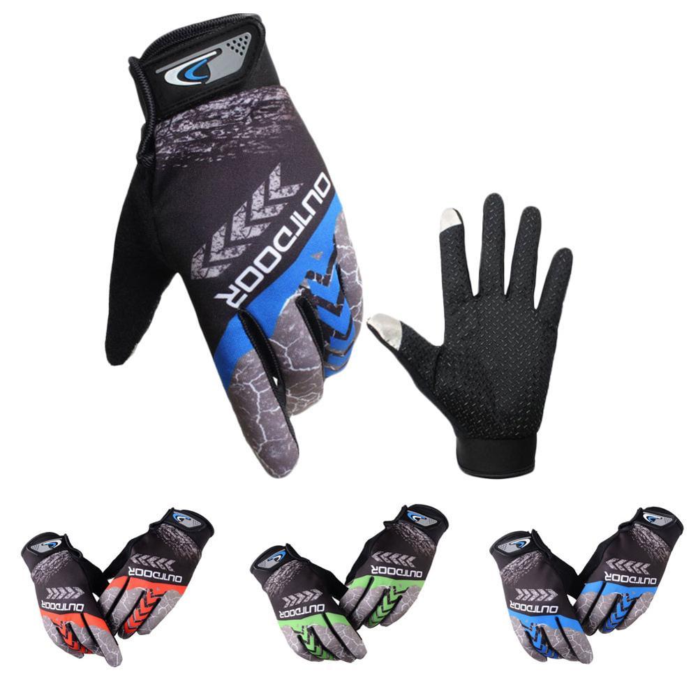 Breathable waterproof cycling gloves with grip area – Rivaro