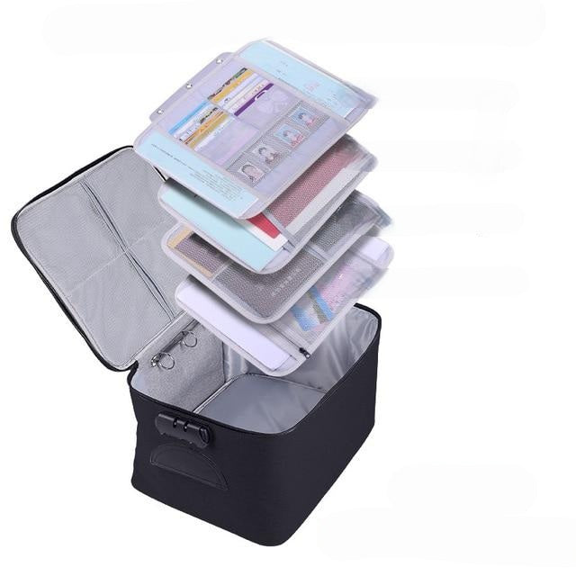 Lockable Waterproof Document Storage Case