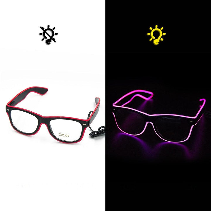 Glowing Neon Glasses - LumaGlow