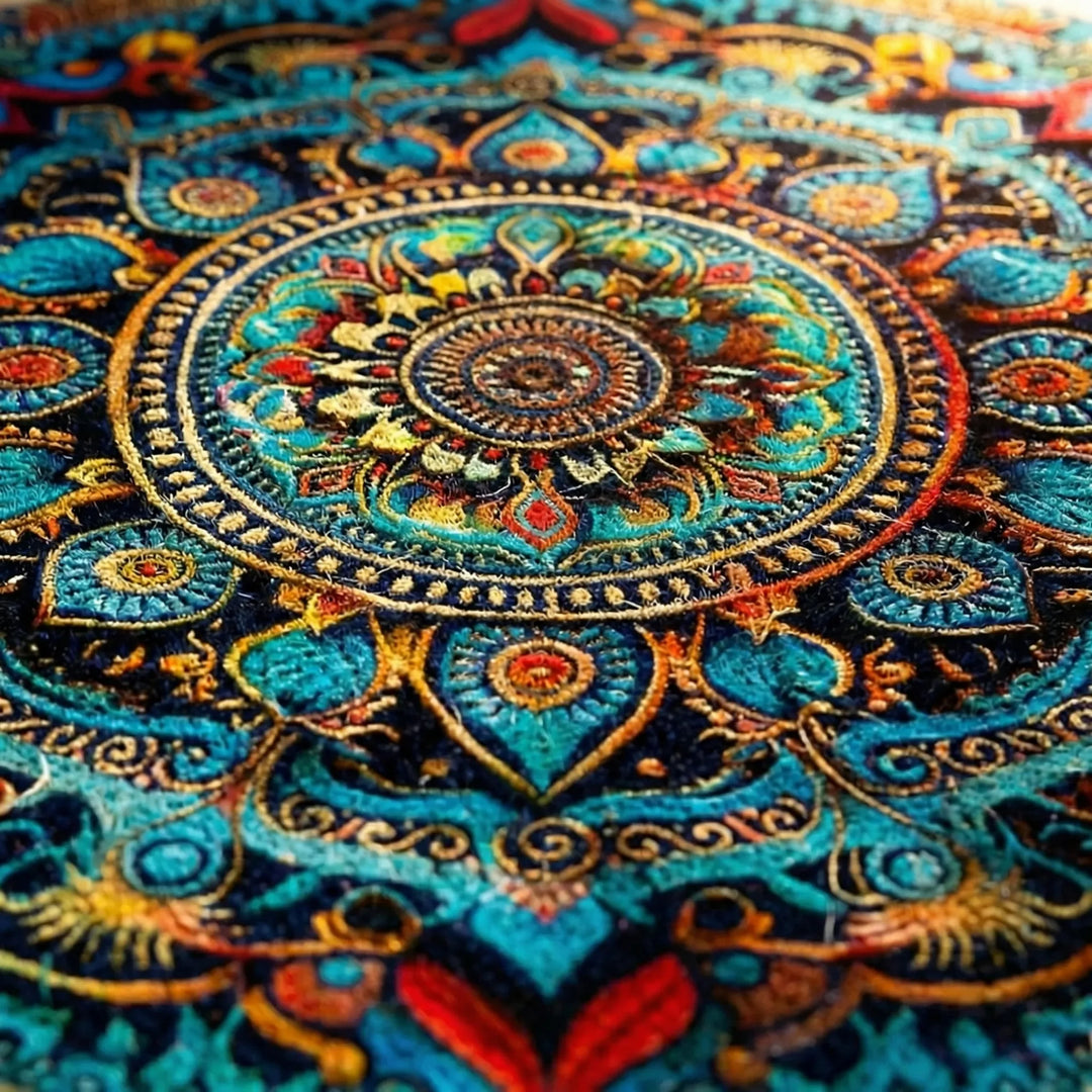 Half Round Decorative Doormat - Mandarion
