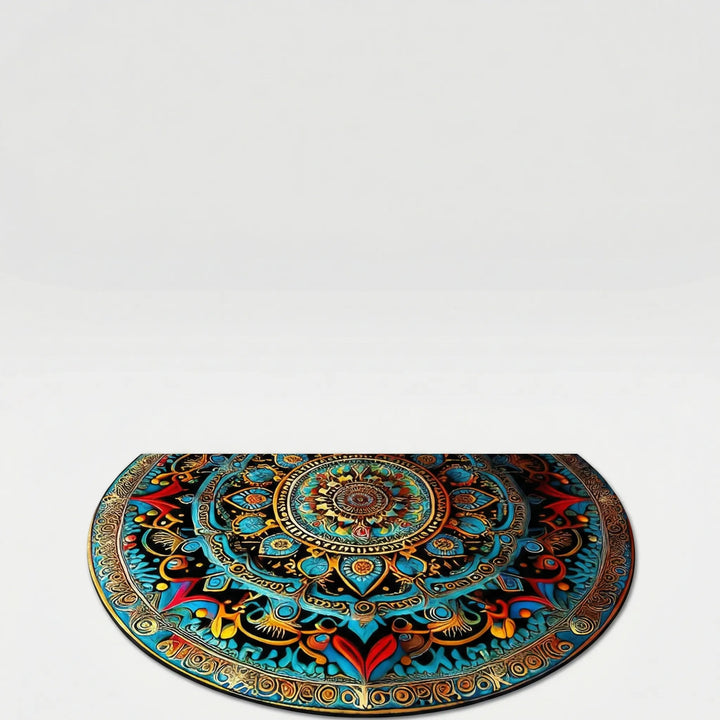 Half Round Decorative Doormat - Mandarion