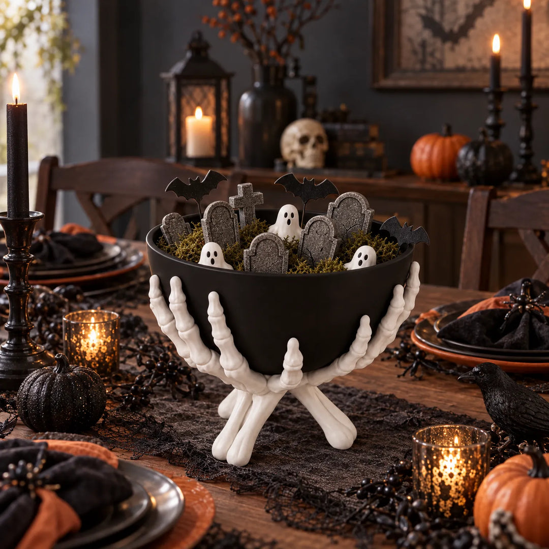 Halloween Candy Bowl - SkelBowl