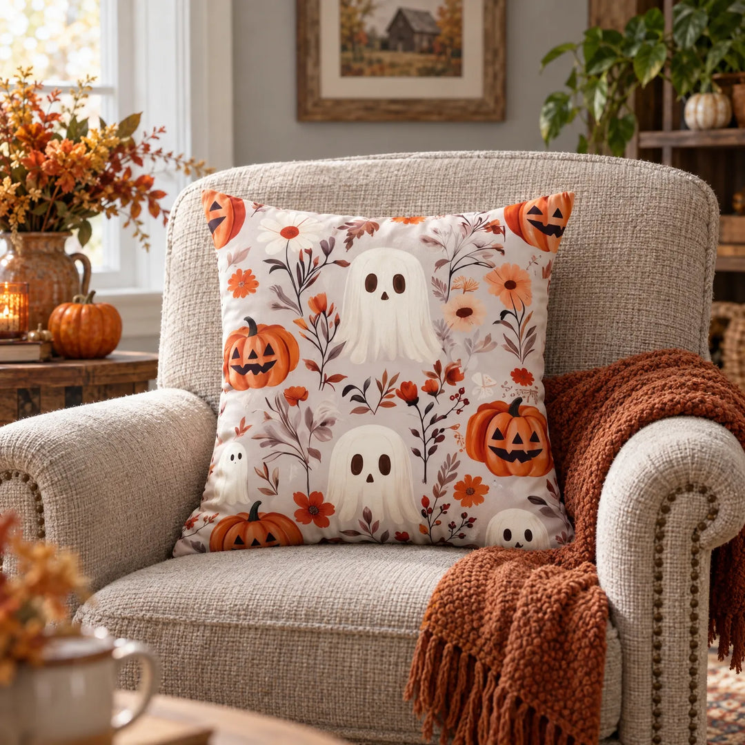 Halloween Themed Cushion Covers - Hauntly
