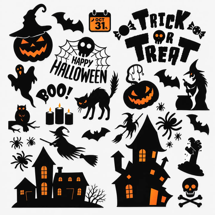 Halloween Window Stickers - Hauntify