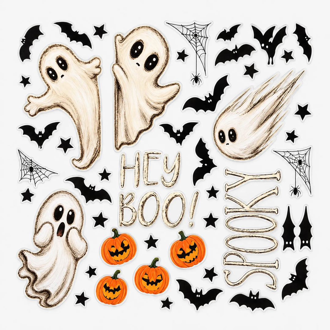 Halloween Window Stickers - Hauntify