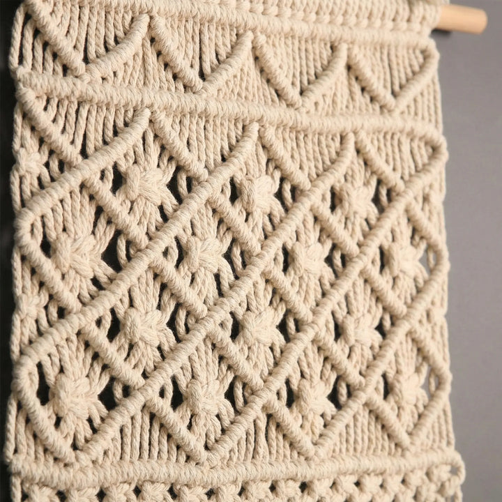 Handwoven Wall Planter Hanger - Hearthloom