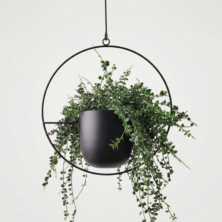 Hangende Bloempot Met Geometrisch Frame - Floraveil