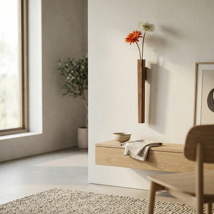 Hangende Wandvaas In Strak Modern Ontwerp - WallGreen