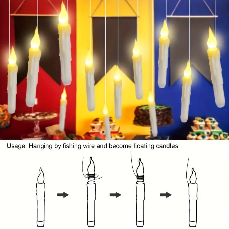Hanging Floating LED Candles - Candelia