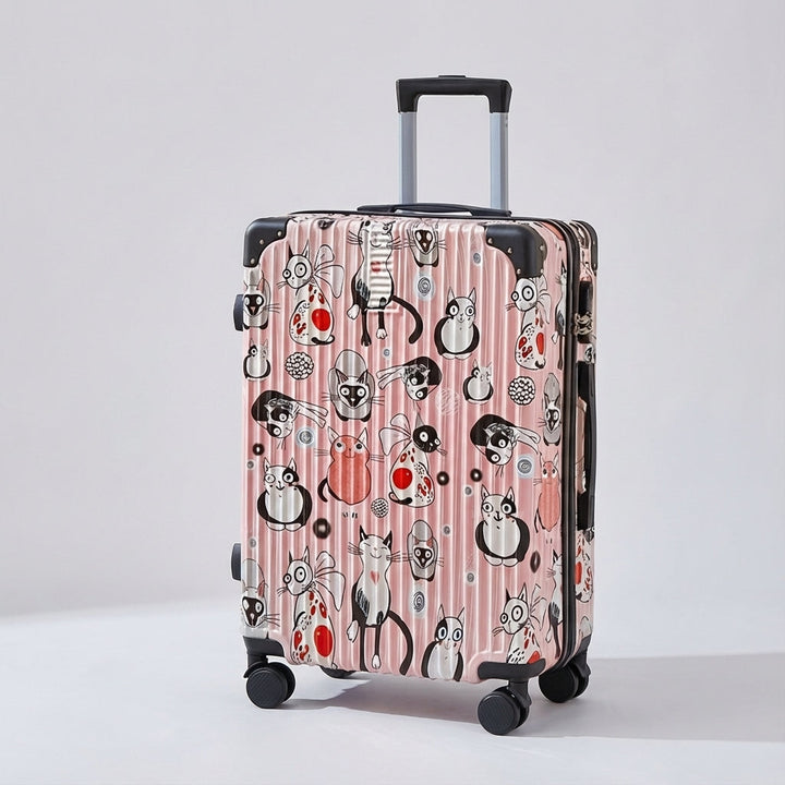 Harde Koffer Met Print - UrbanVoy