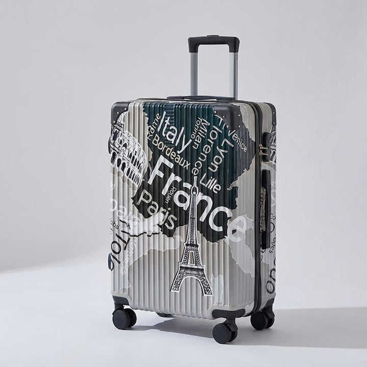 Harde Koffer Met Print - UrbanVoy