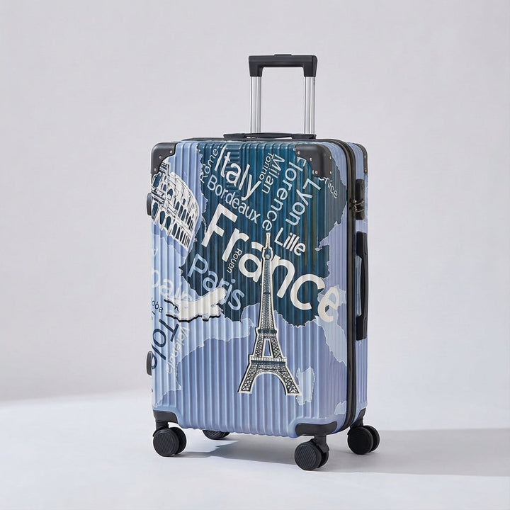 Harde Koffer Met Print - UrbanVoy