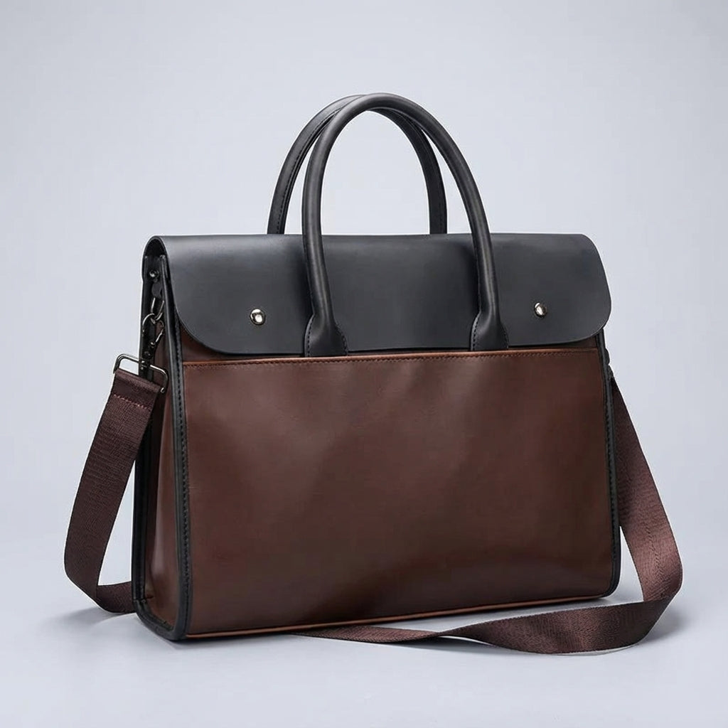 Heren Laptoptas Van Pu Leer - RetroCarry