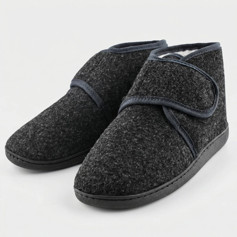 Herenpantoffel Met Klittenbandsluiting - Christian