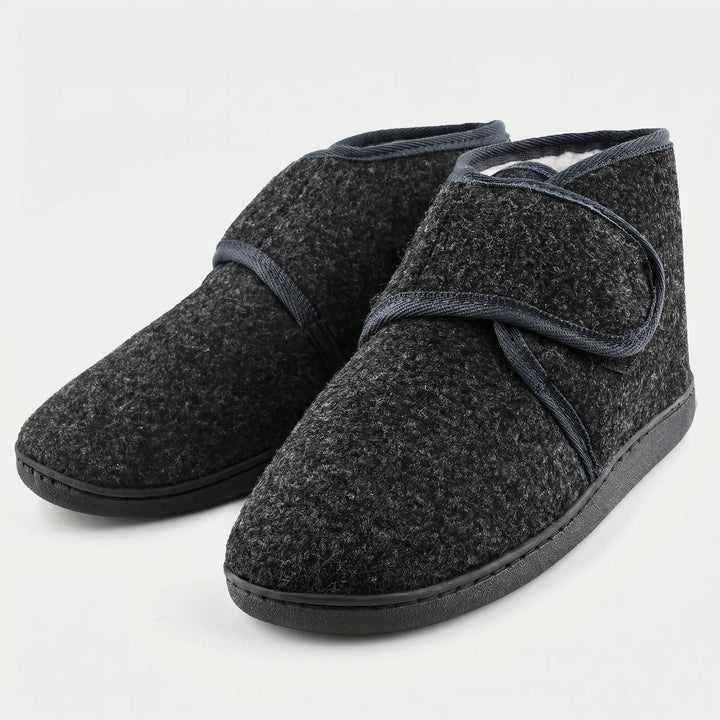 Herenpantoffel Met Klittenbandsluiting - Christian