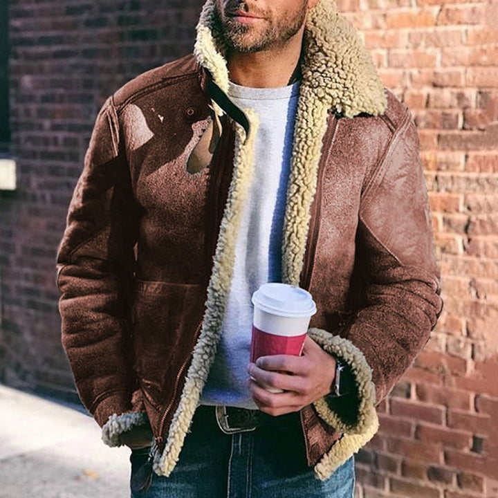 Herren-Jacke Im Lammfell-Stil - Thies