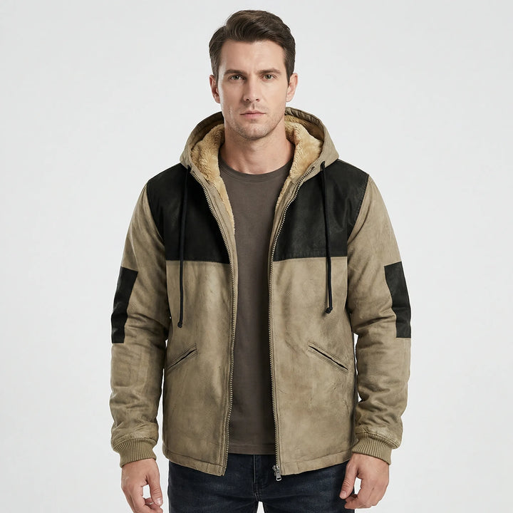 Herren Kapuzenjacke Mit Geradem Schnitt - Rasmus