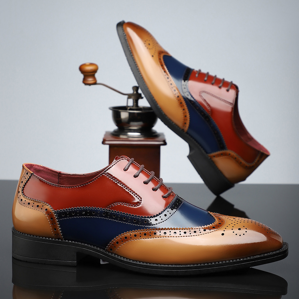 Herren Wingtip Brogue Schnürschuhe - Noel