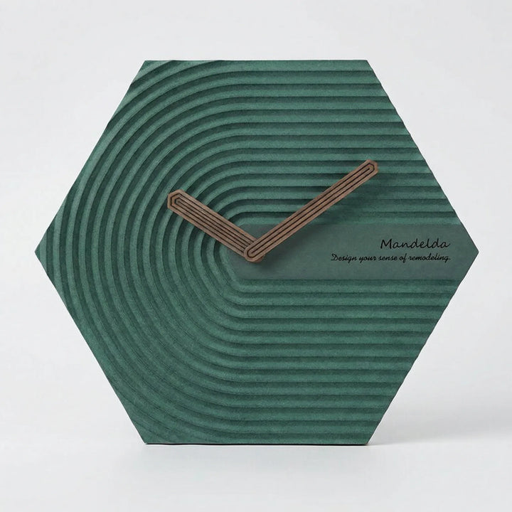 Hexagonal Modern Wall Clock - HexaPulse