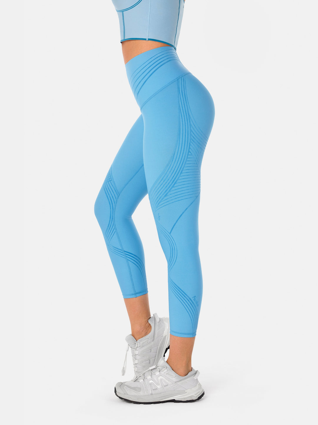 High-Rise Reversible Gym Leggings - Audrey