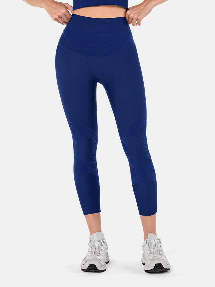 High-Rise Reversible Gym Leggings - Audrey