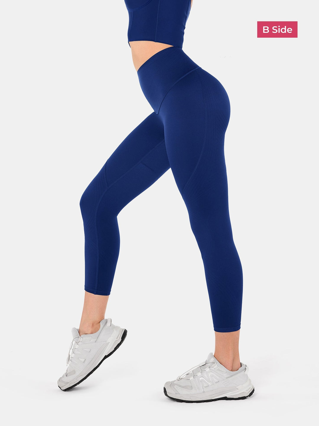High-Rise Reversible Gym Leggings - Audrey