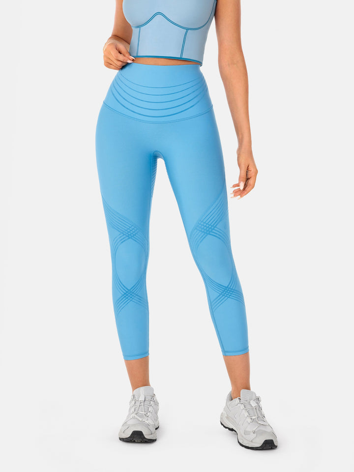 High-Rise Reversible Gym Leggings - Audrey