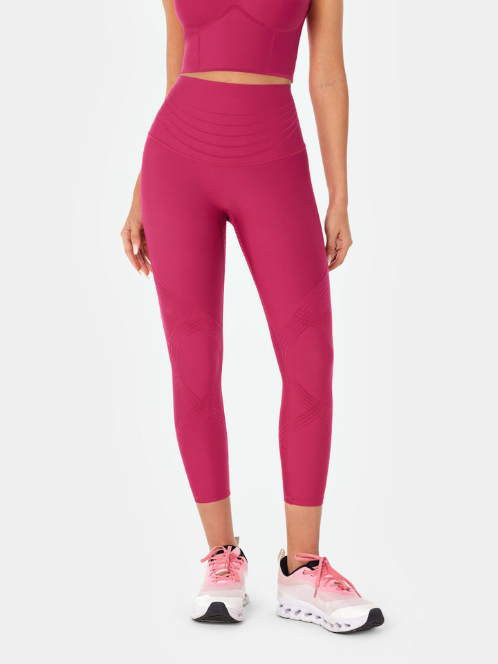 High-Rise Reversible Gym Leggings - Audrey