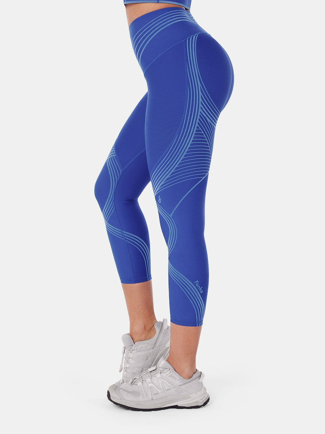 High-Rise Reversible Gym Leggings - Audrey