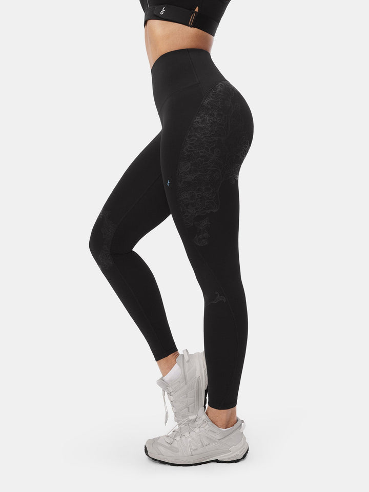 High-Waisted Sculpting Gym Leggings - Cynthia