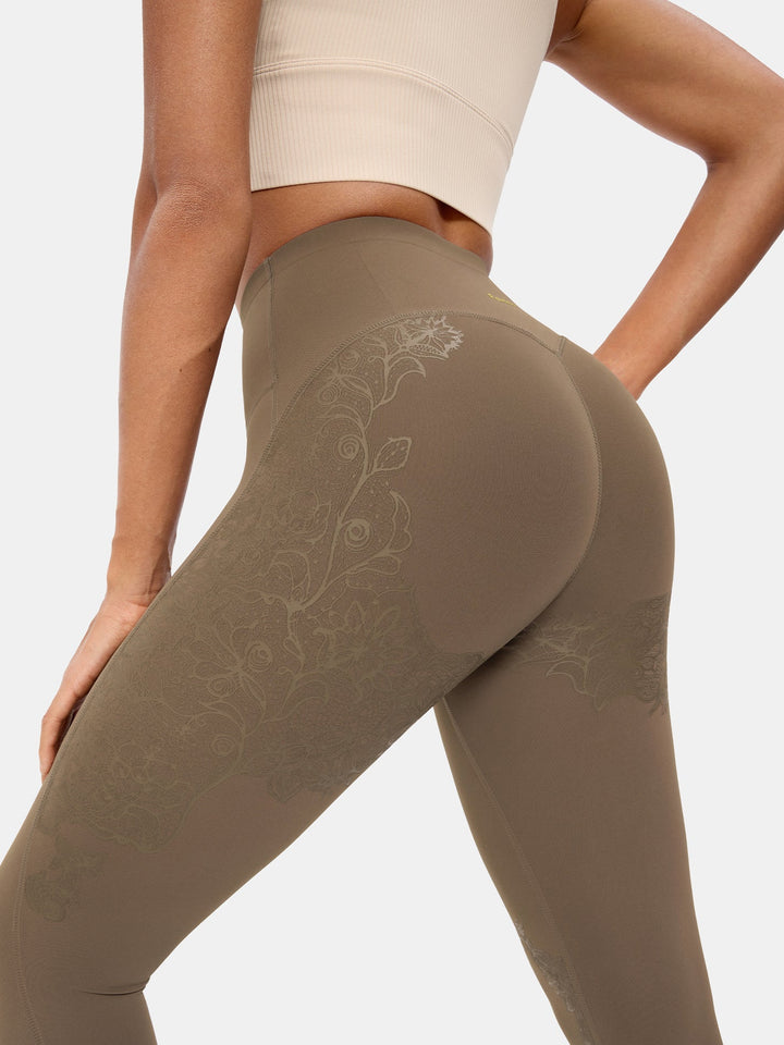 High-Waisted Sculpting Gym Leggings - Cynthia