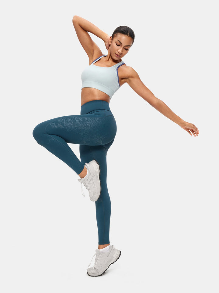 High-Waisted Sculpting Gym Leggings - Cynthia
