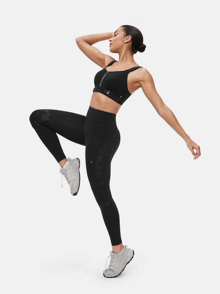 High-Waisted Sculpting Gym Leggings - Cynthia