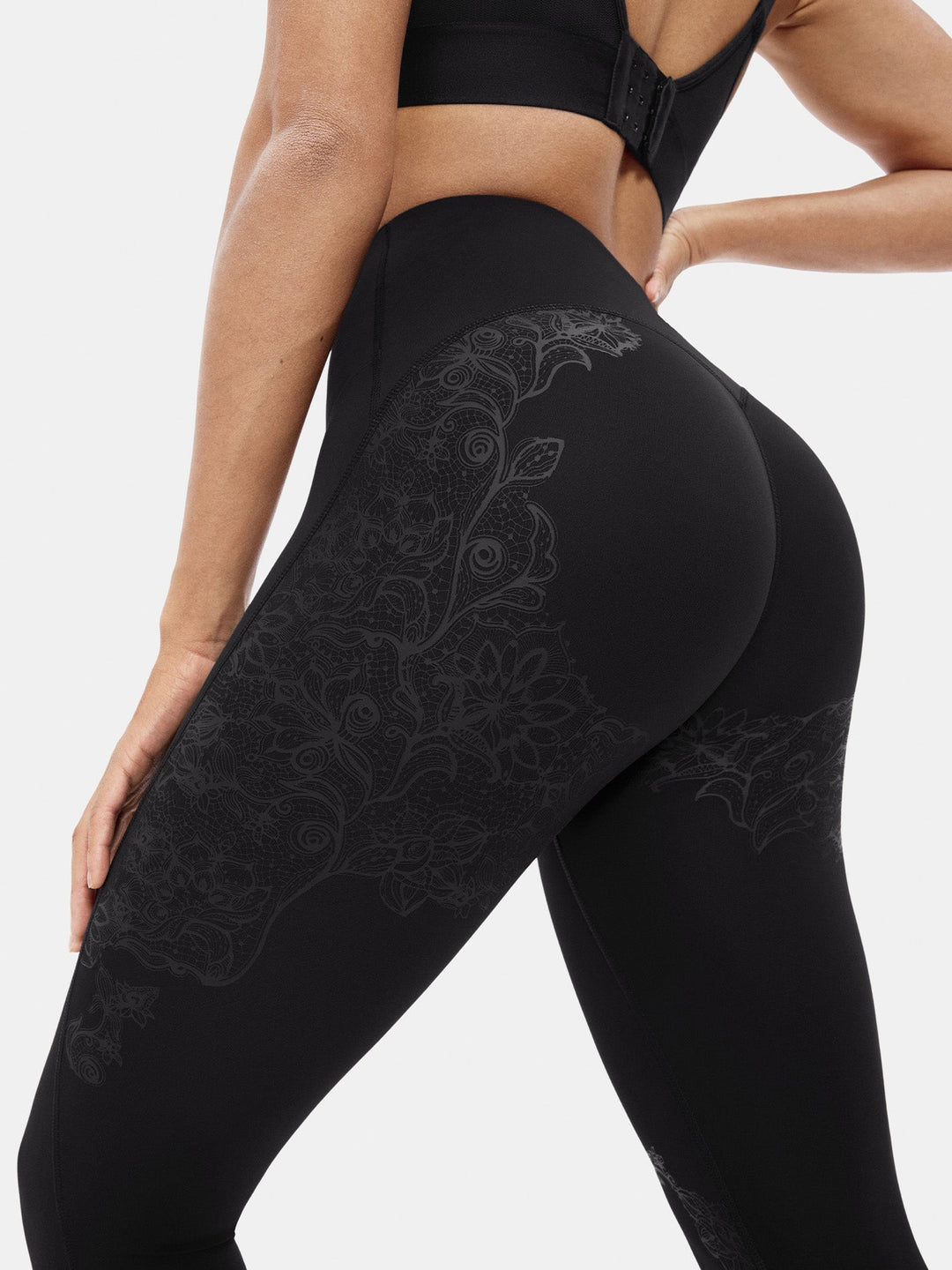 High-Waisted Sculpting Gym Leggings - Cynthia