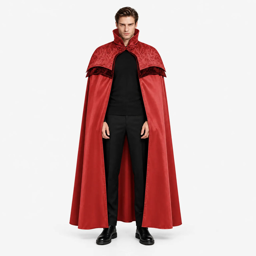 High Collar Vampire Cape - Nocturnus