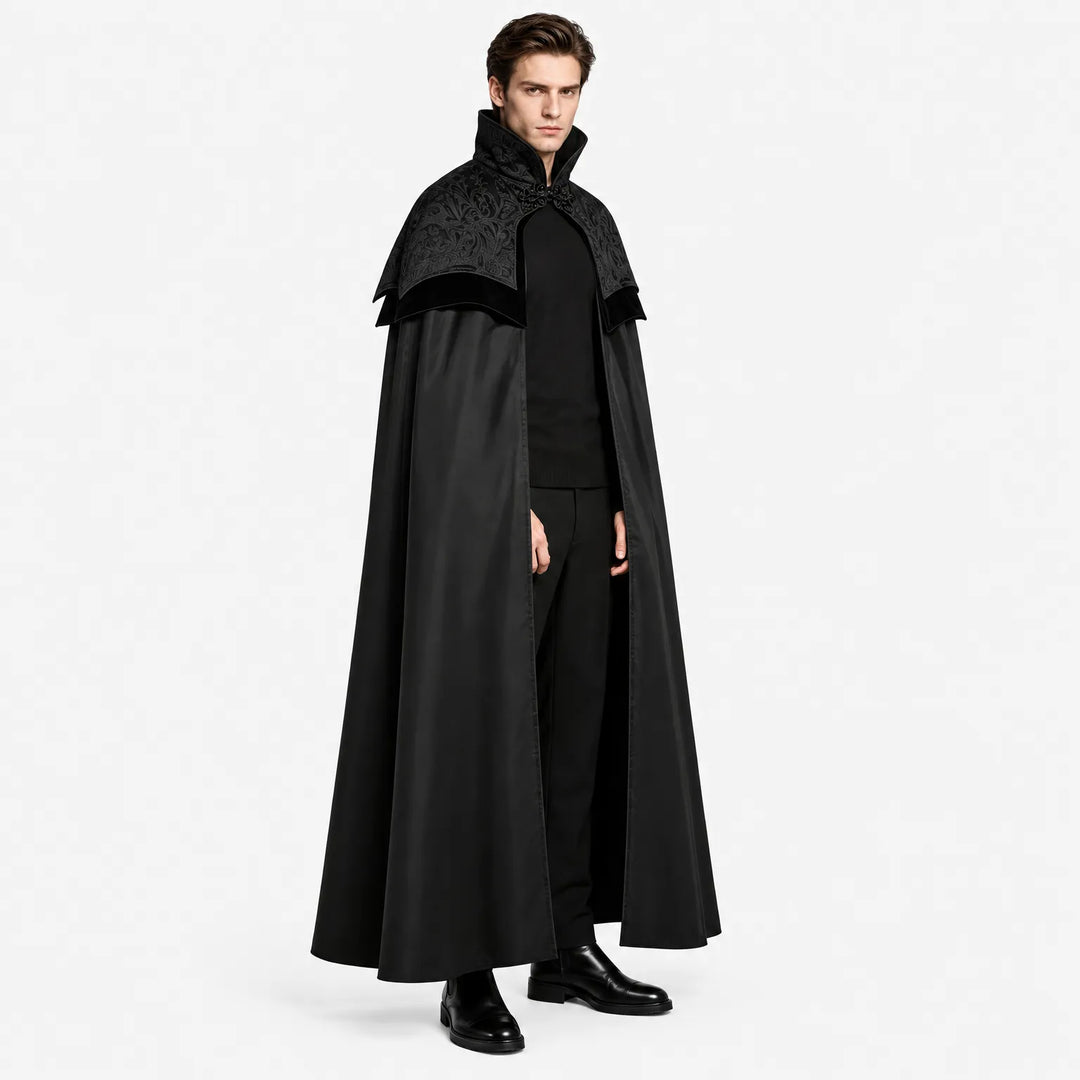 High Collar Vampire Cape - Nocturnus