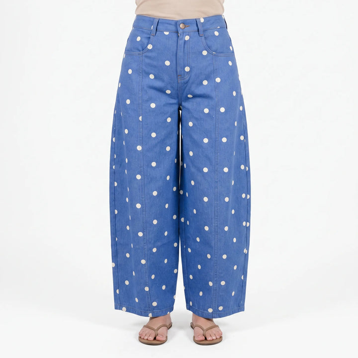 High Waisted Barrel Jeans -  Sonya