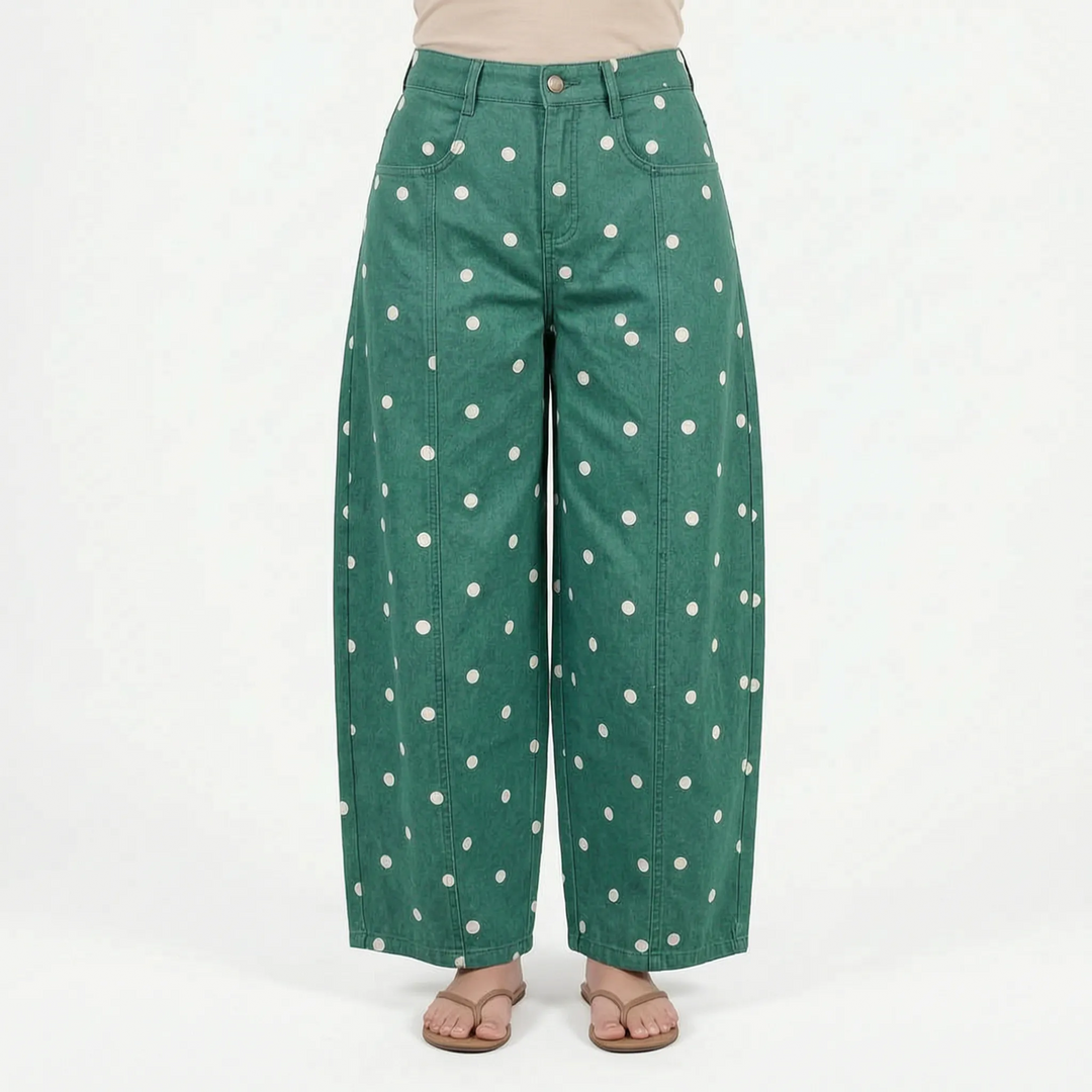 High Waisted Barrel Jeans -  Sonya