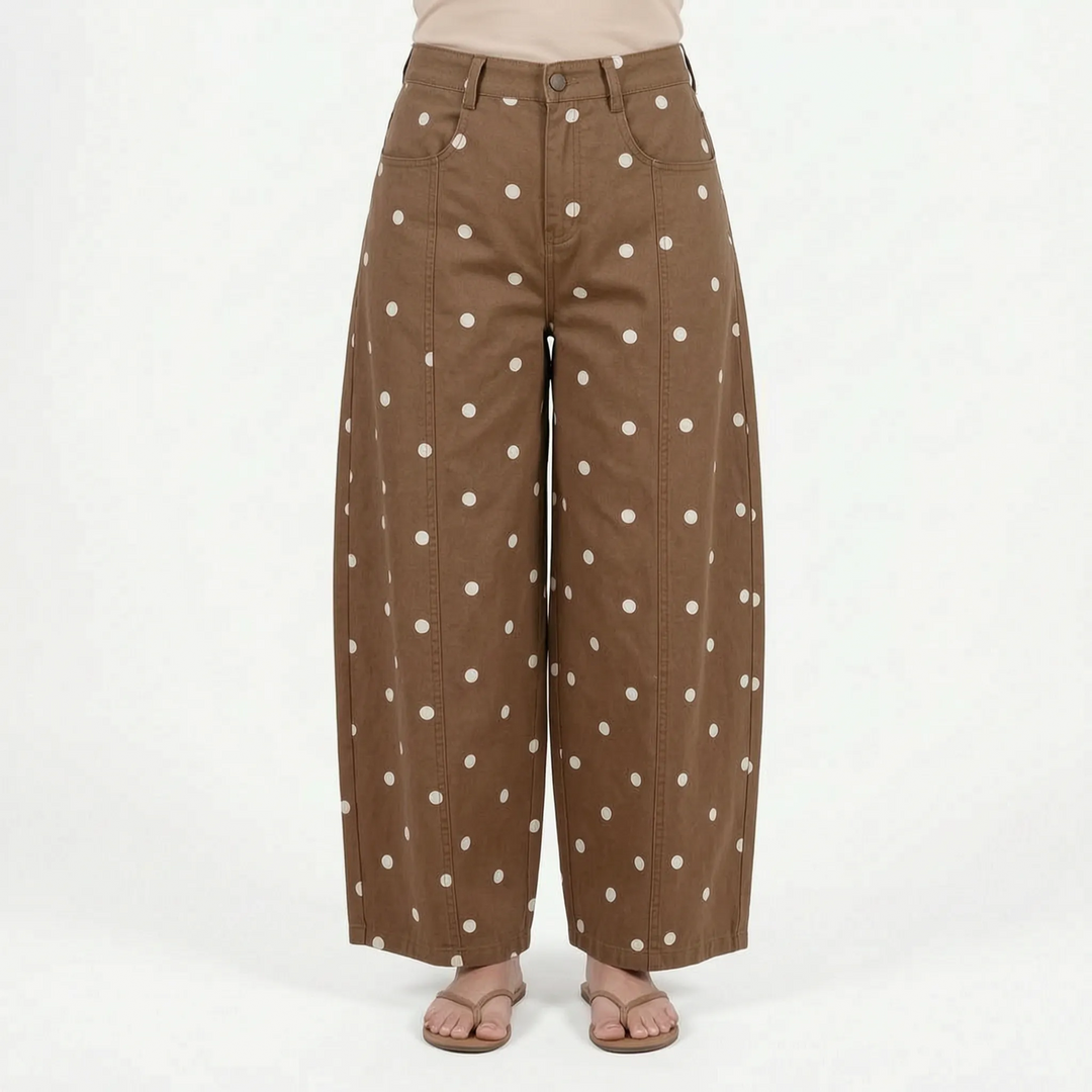 High Waisted Barrel Jeans -  Sonya