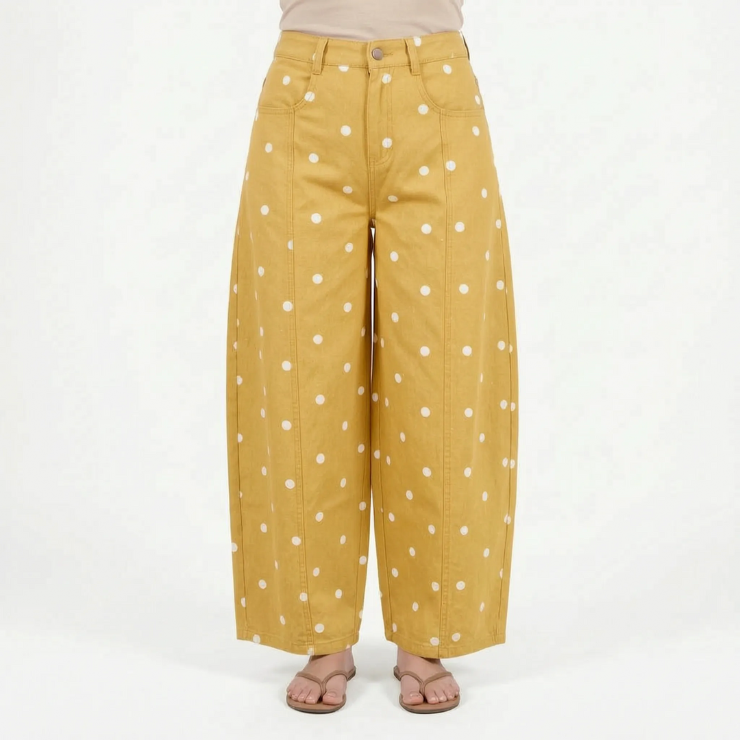 High Waisted Barrel Jeans -  Sonya