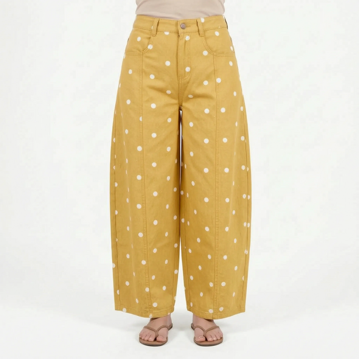 High Waisted Barrel Jeans -  Sonya