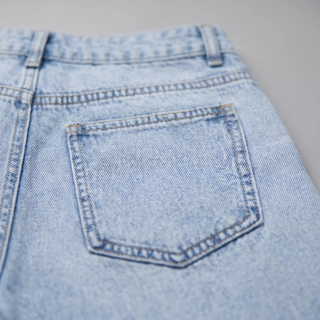 High Waisted Wide Leg Jeans -  Ethel