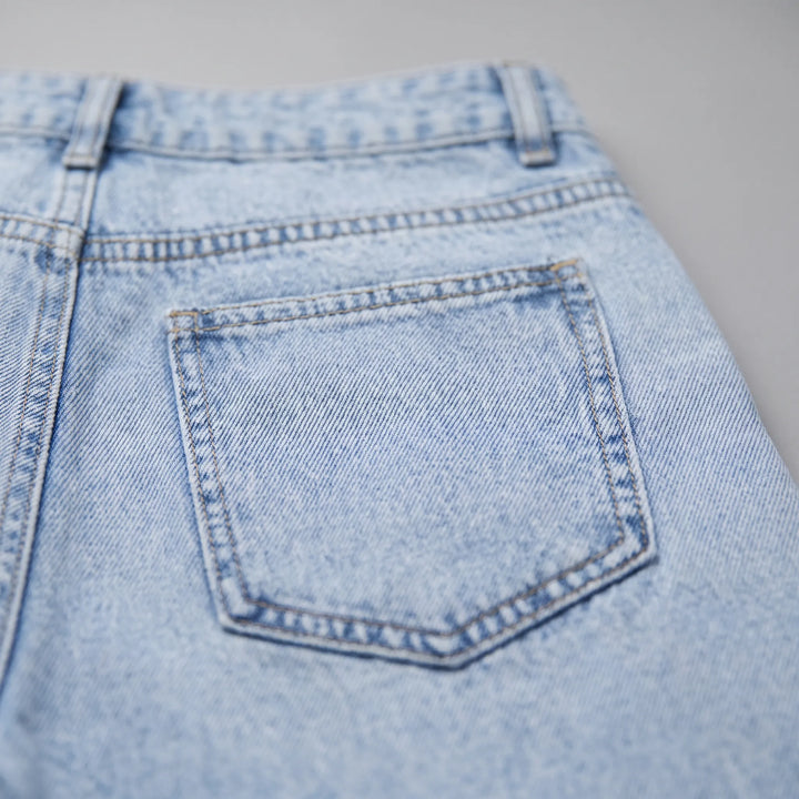 High Waisted Wide Leg Jeans -  Ethel