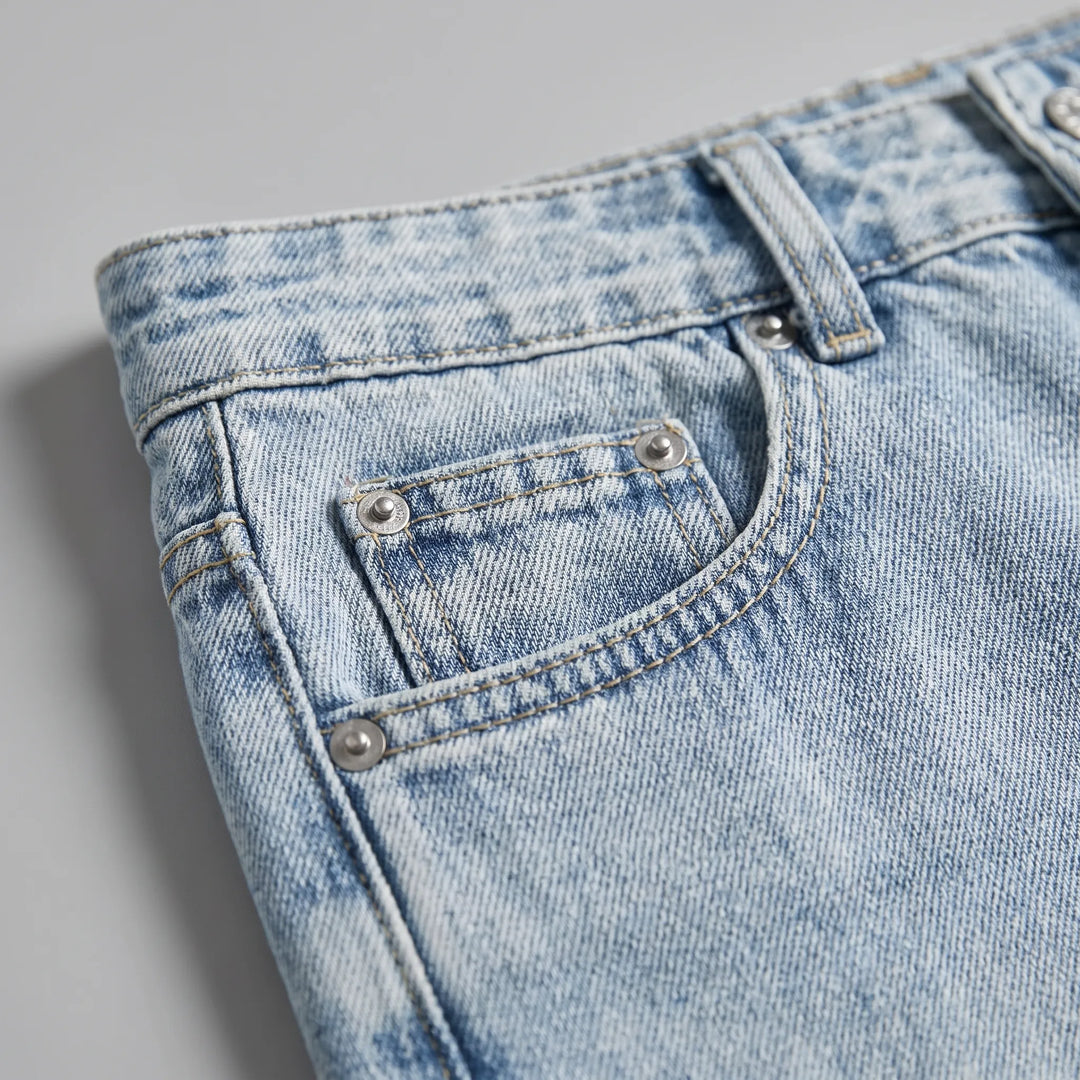High Waisted Wide Leg Jeans -  May