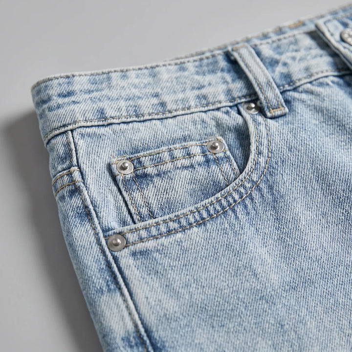 High Waisted Wide Leg Jeans -  May