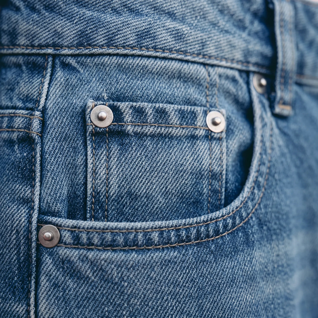 High Waisted Wide Leg Jeans -  Renee