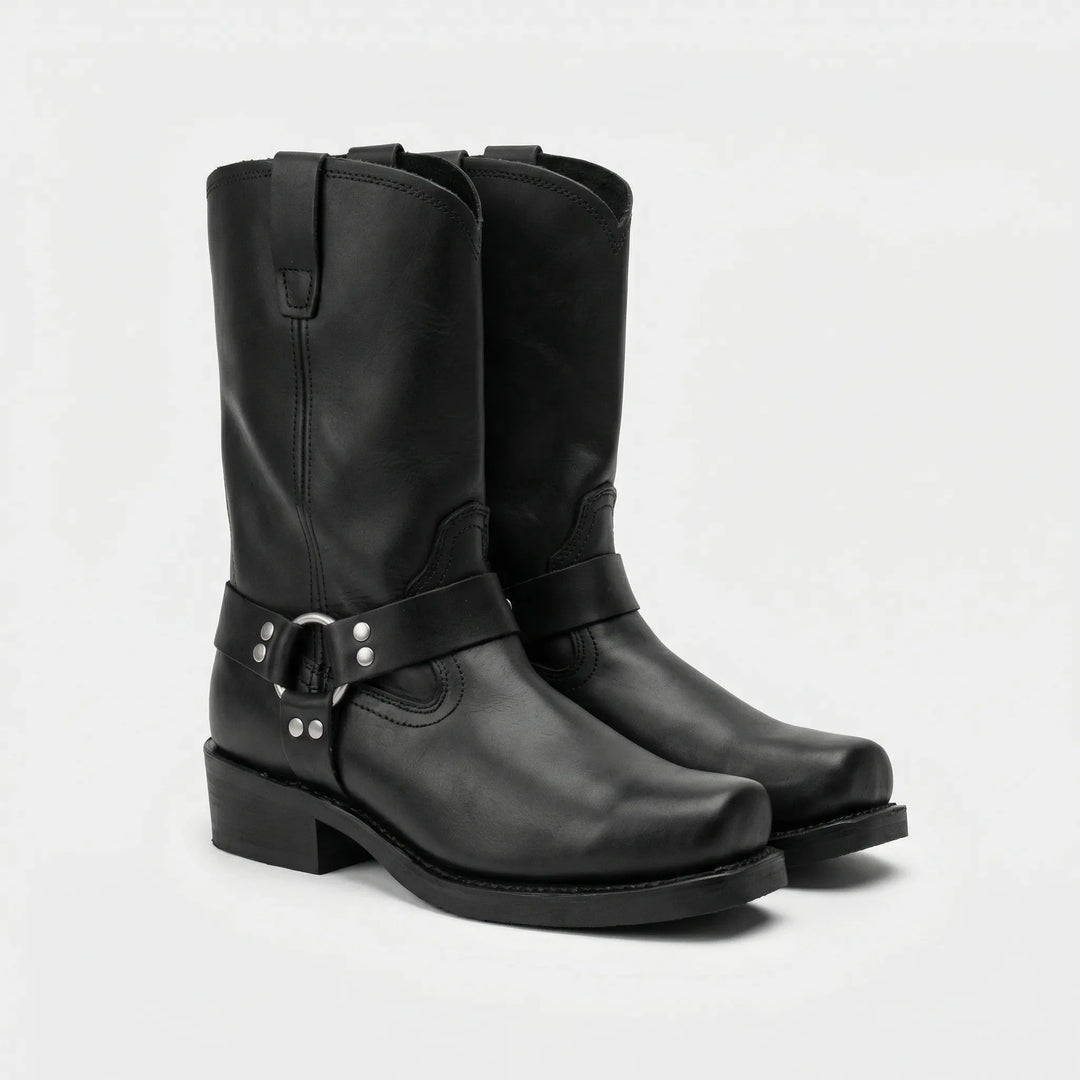 Hoher Herrenstiefel Mit Geschirr - Jimmie