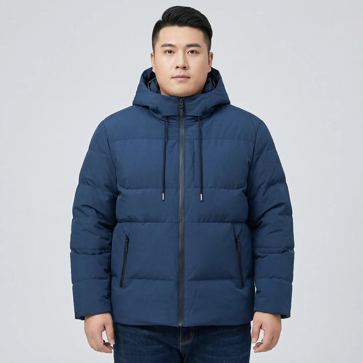 Hooded Padded Puffer Jacket For Men - Gustavo