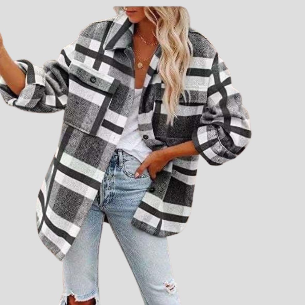 Hüftlanges Hemdjacke - Michelle